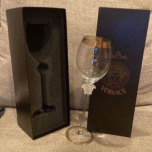 Rosenthal Versace Medusa Wine Goblet